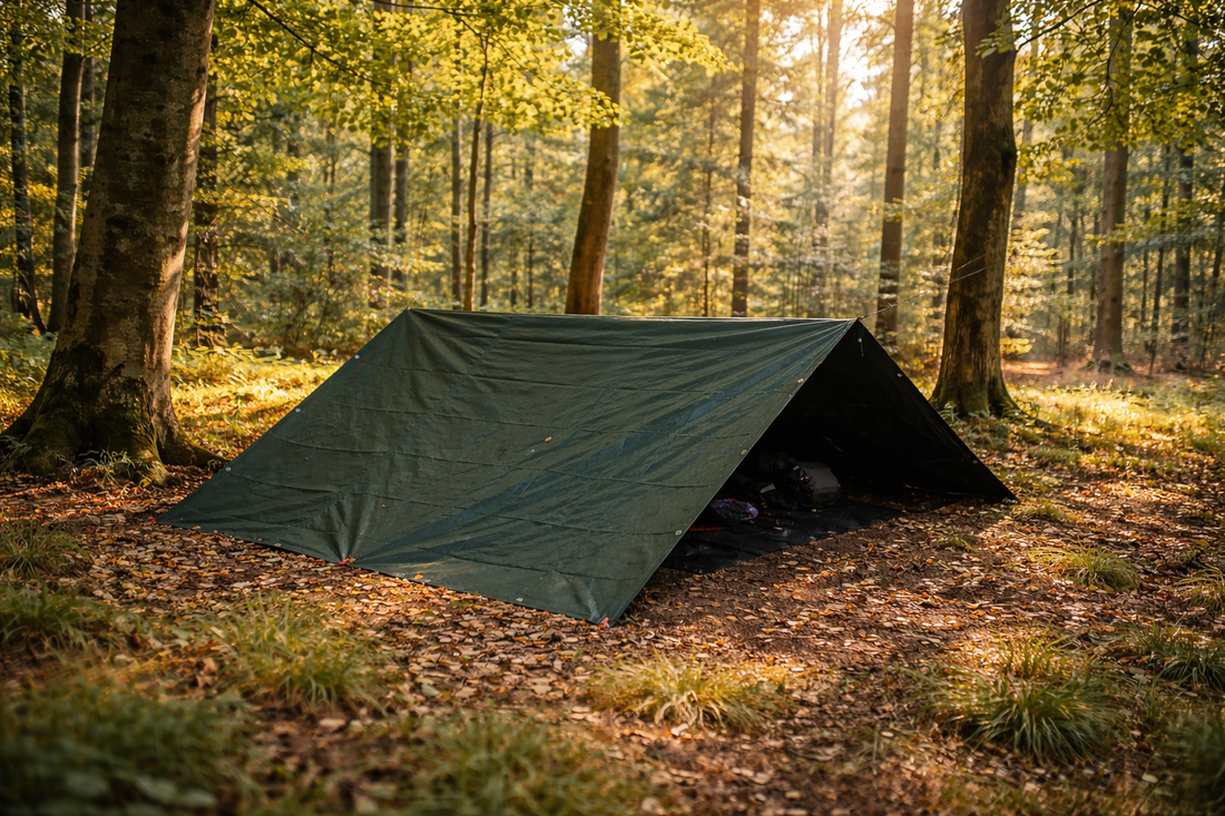 Schlafen und Lagern in der Natur