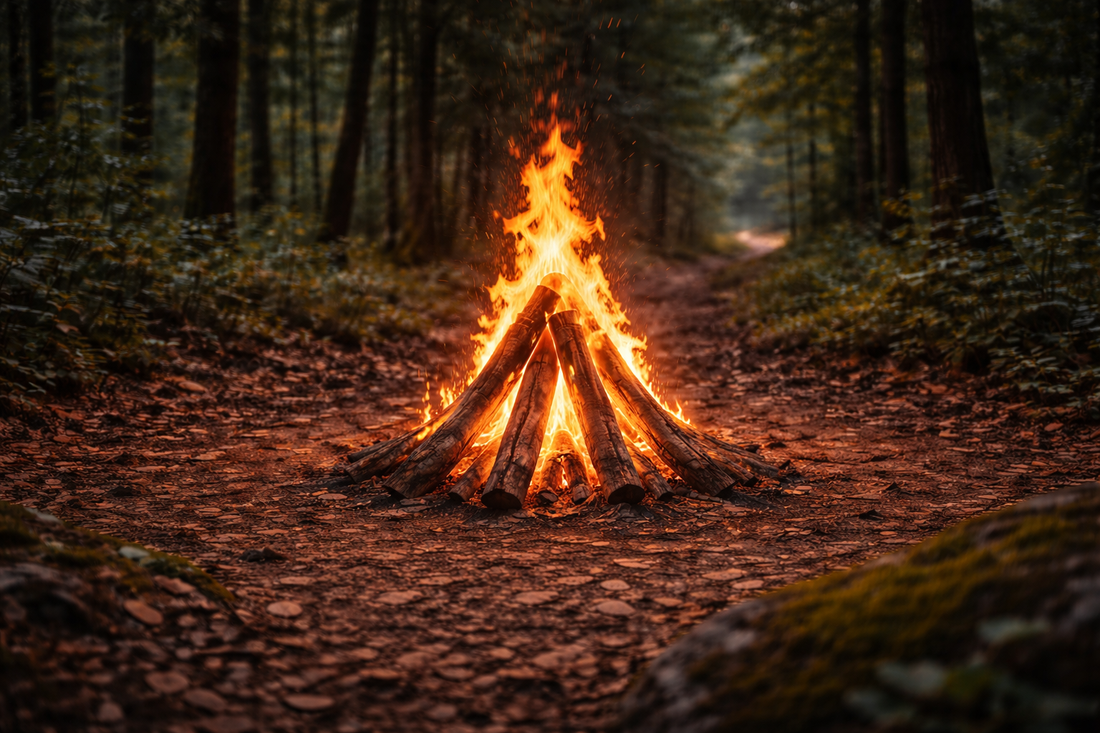 Feuer im Wald