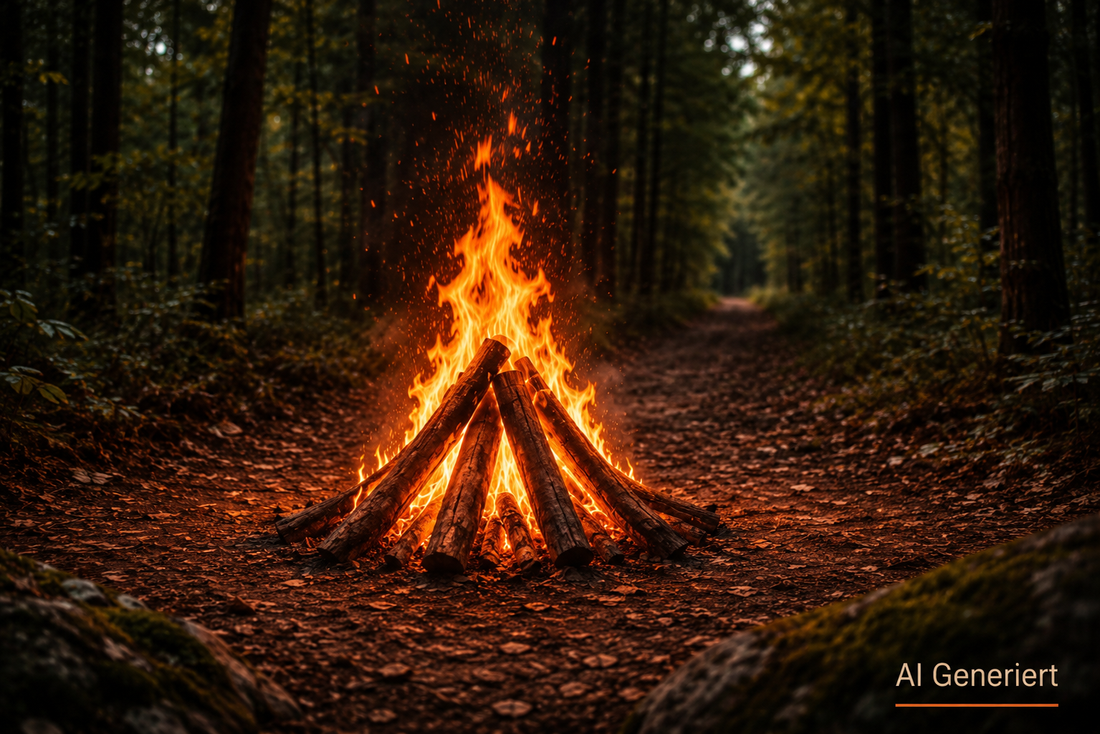 Feuer im Wald