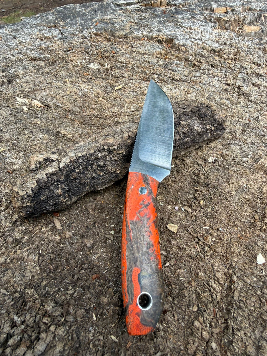 Bushcraft North Handmade Outdoor Messer Klein – Flachschliff