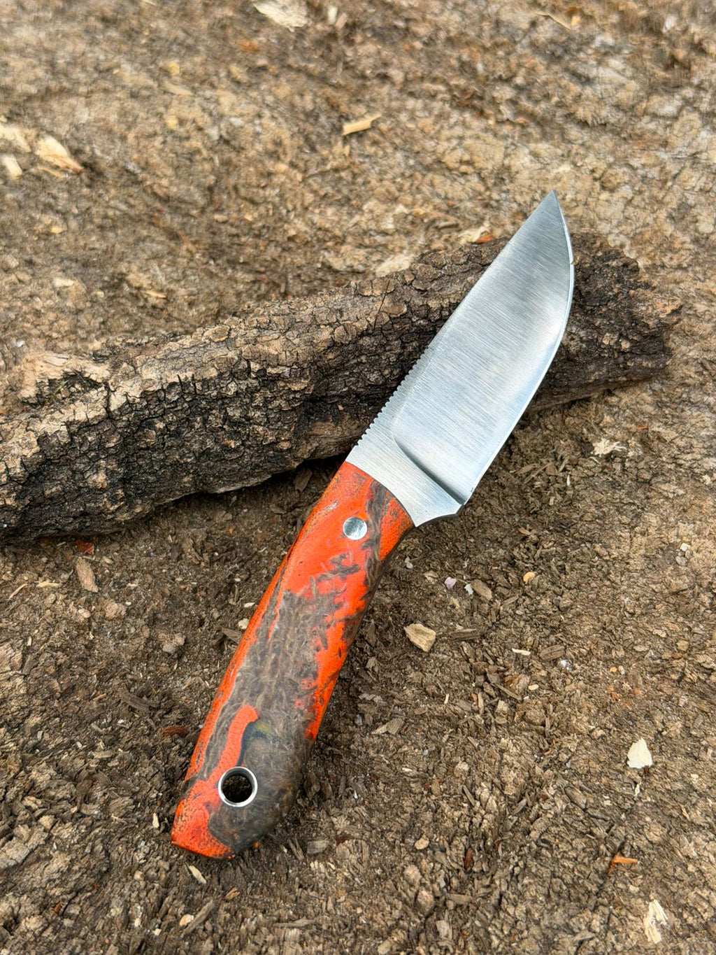 Bushcraft North Handmade Outdoor Messer Klein – Flachschliff