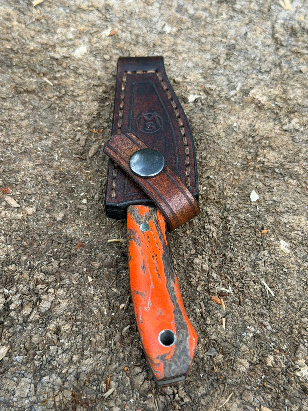 Bushcraft North Handmade Outdoor Messer Klein – Flachschliff