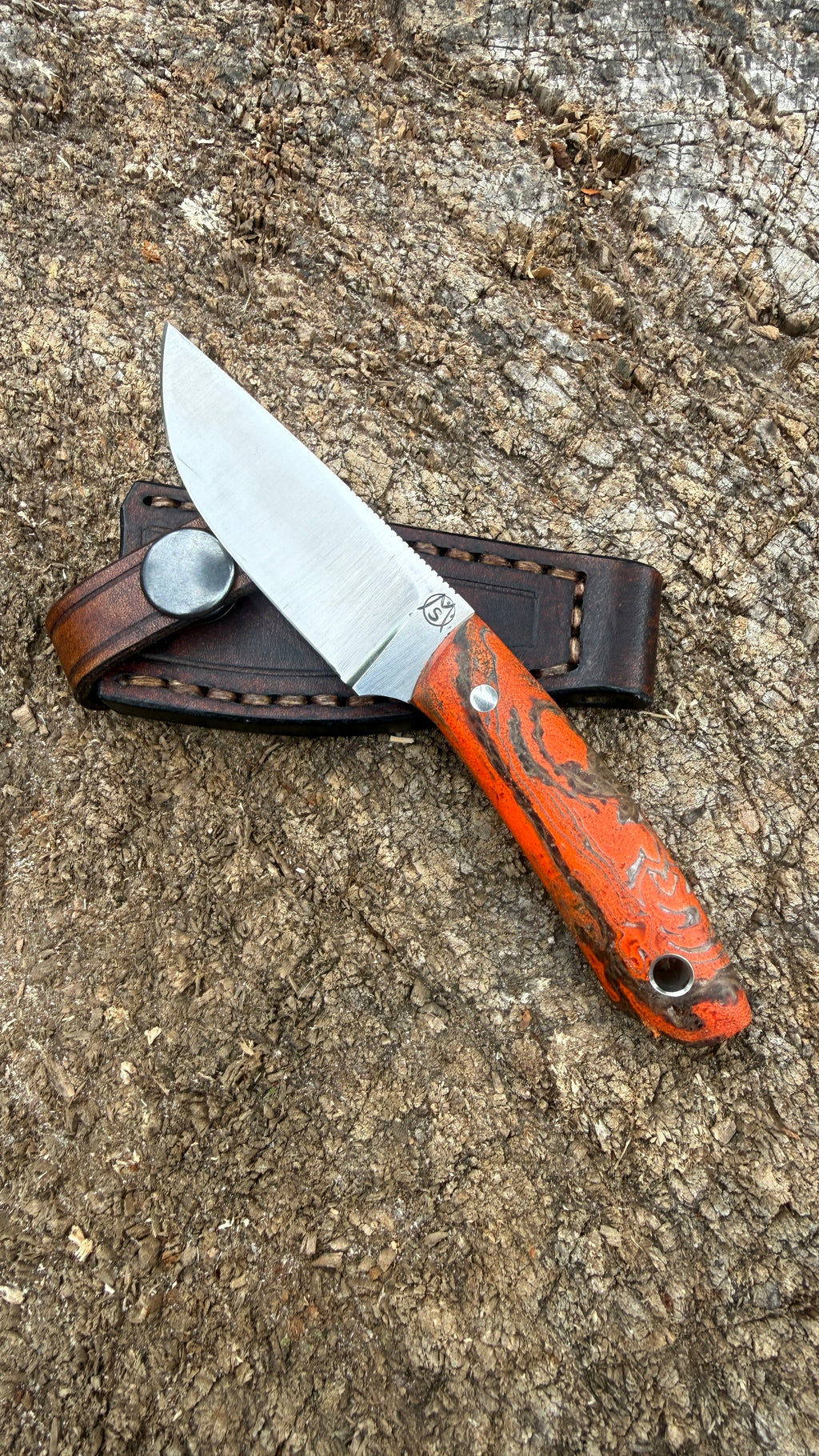 Bushcraft North Handmade Outdoor Messer Klein – Flachschliff