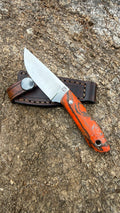 Bushcraft North Handmade Outdoor Messer Klein – Flachschliff