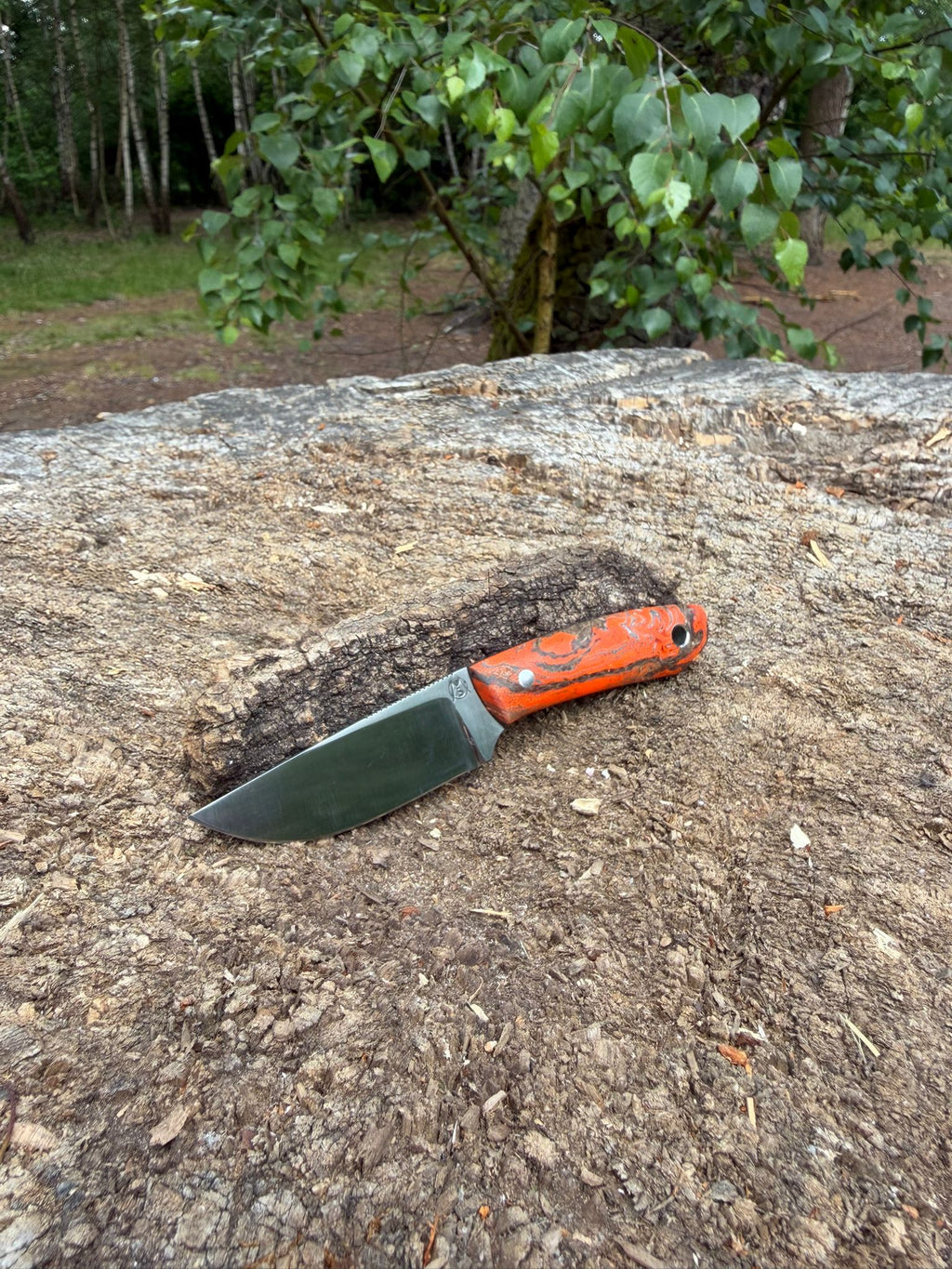 Bushcraft North Handmade Outdoor Messer Klein – Flachschliff