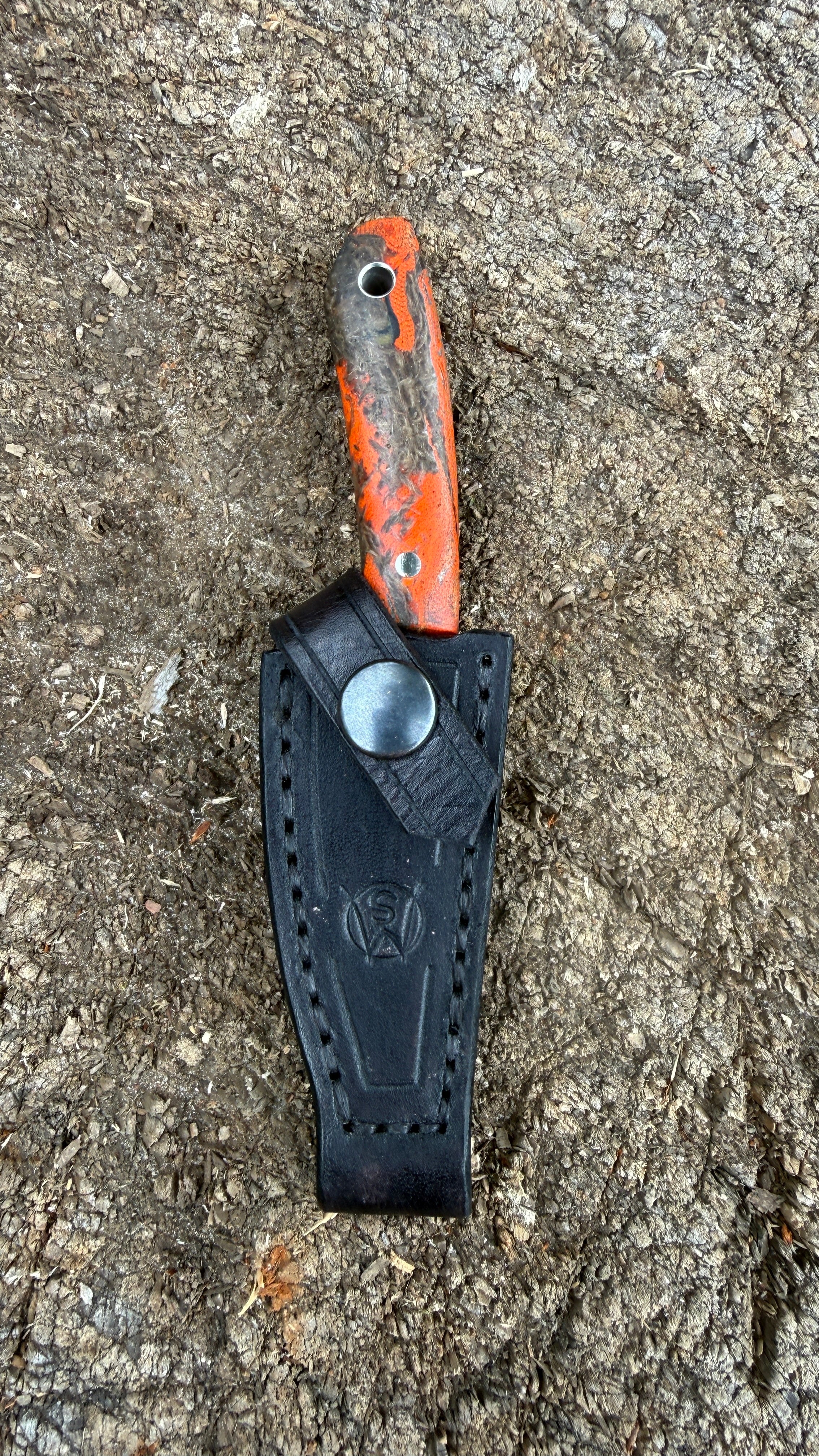 Bushcraft North Handmade Outdoor Messer Klein – Flachschliff