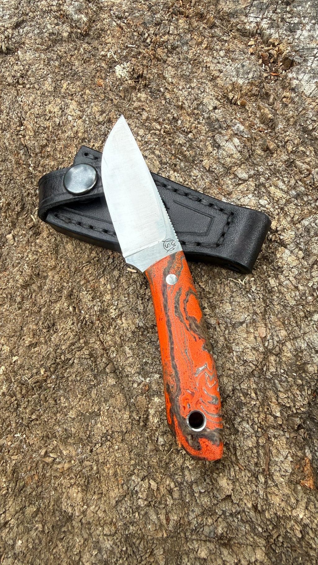 Bushcraft North Handmade Outdoor Messer Klein – Flachschliff