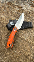 Bushcraft North Handmade Outdoor Messer Klein – Scandi-Schliff