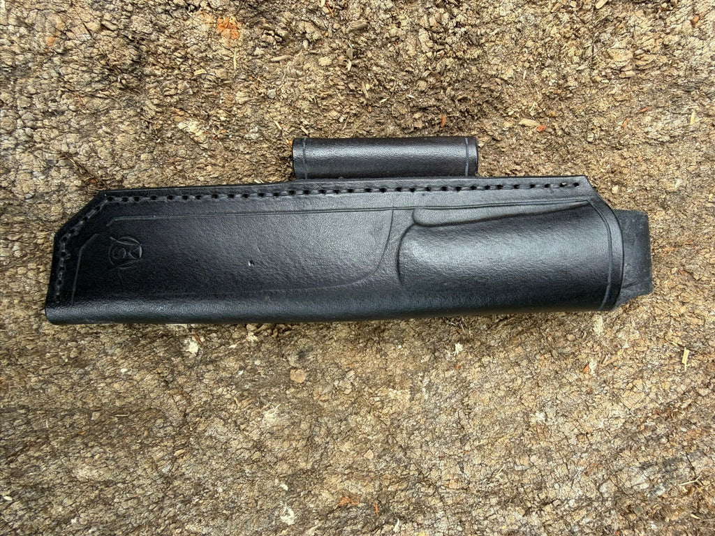 Bushcraft North Handmade Outdoor Messer Groß – Flachschliff