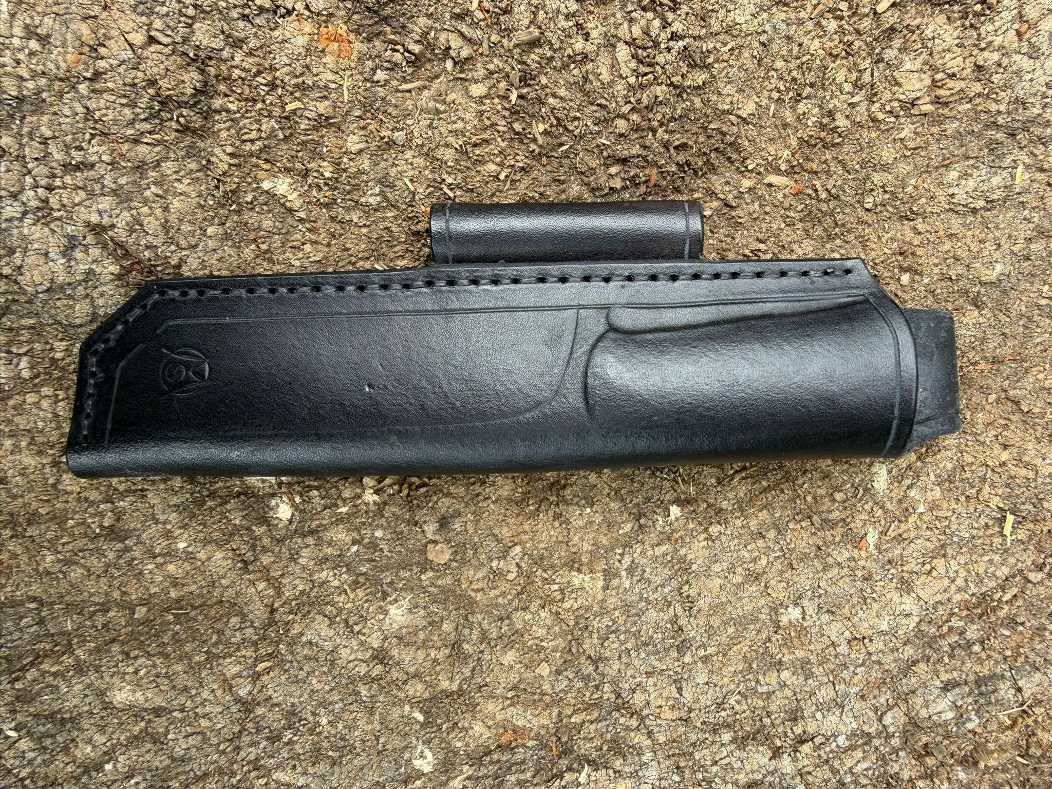 Bushcraft North Handmade Outdoor Messer Groß – Flachschliff