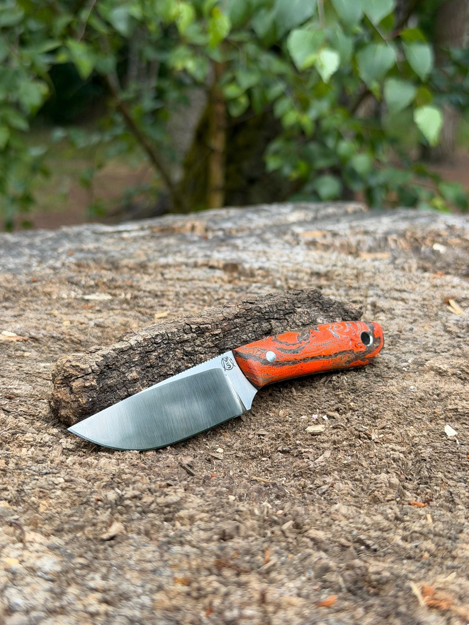 Bushcraft North Handmade Outdoor Messer Klein – Flachschliff