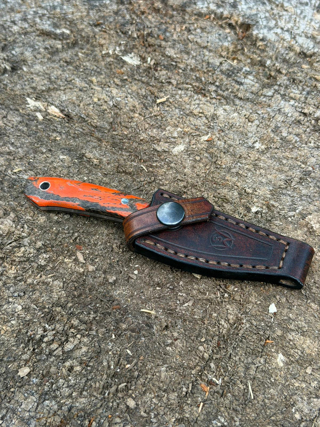 Bushcraft North Handmade Outdoor Messer Klein – Flachschliff