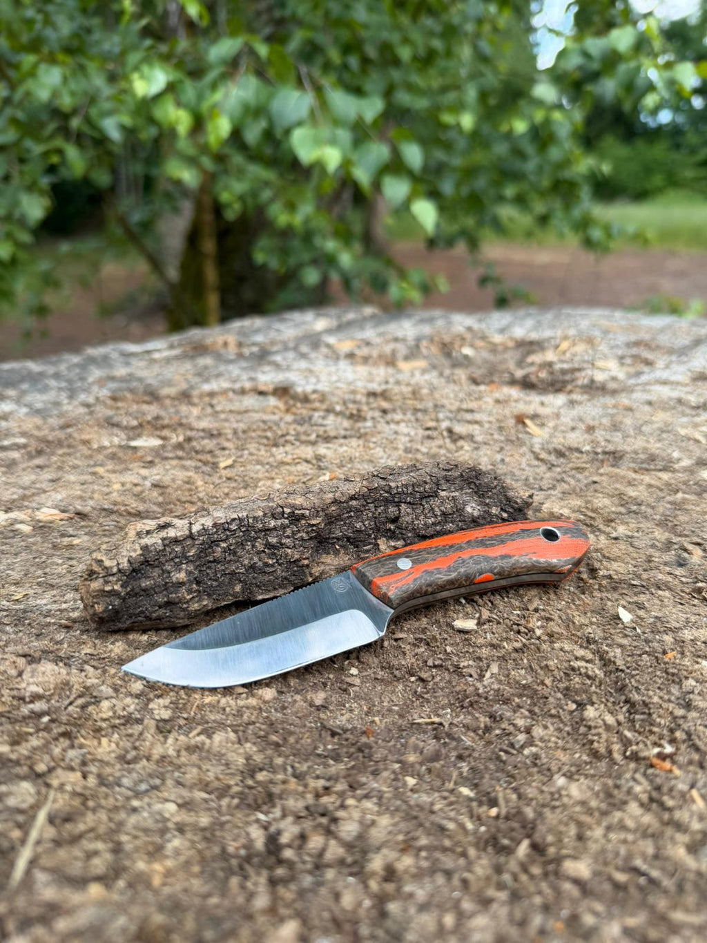 Bushcraft North Handmade Outdoor Messer Klein – Scandi-Schliff