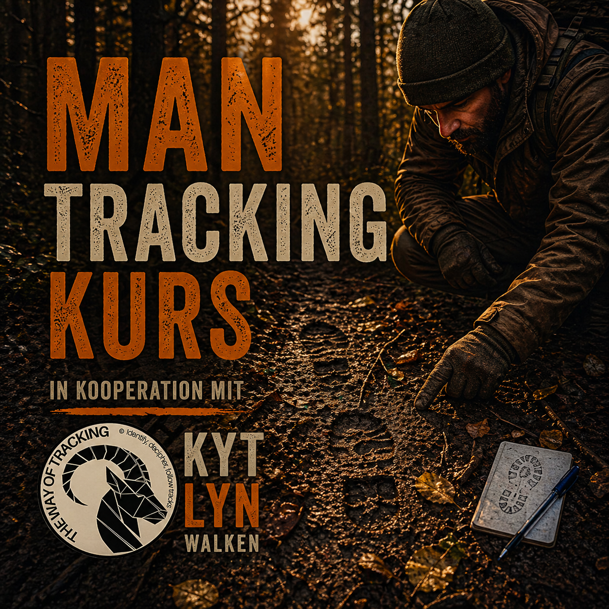 Man Tracking Kurs - Fährtenlesen