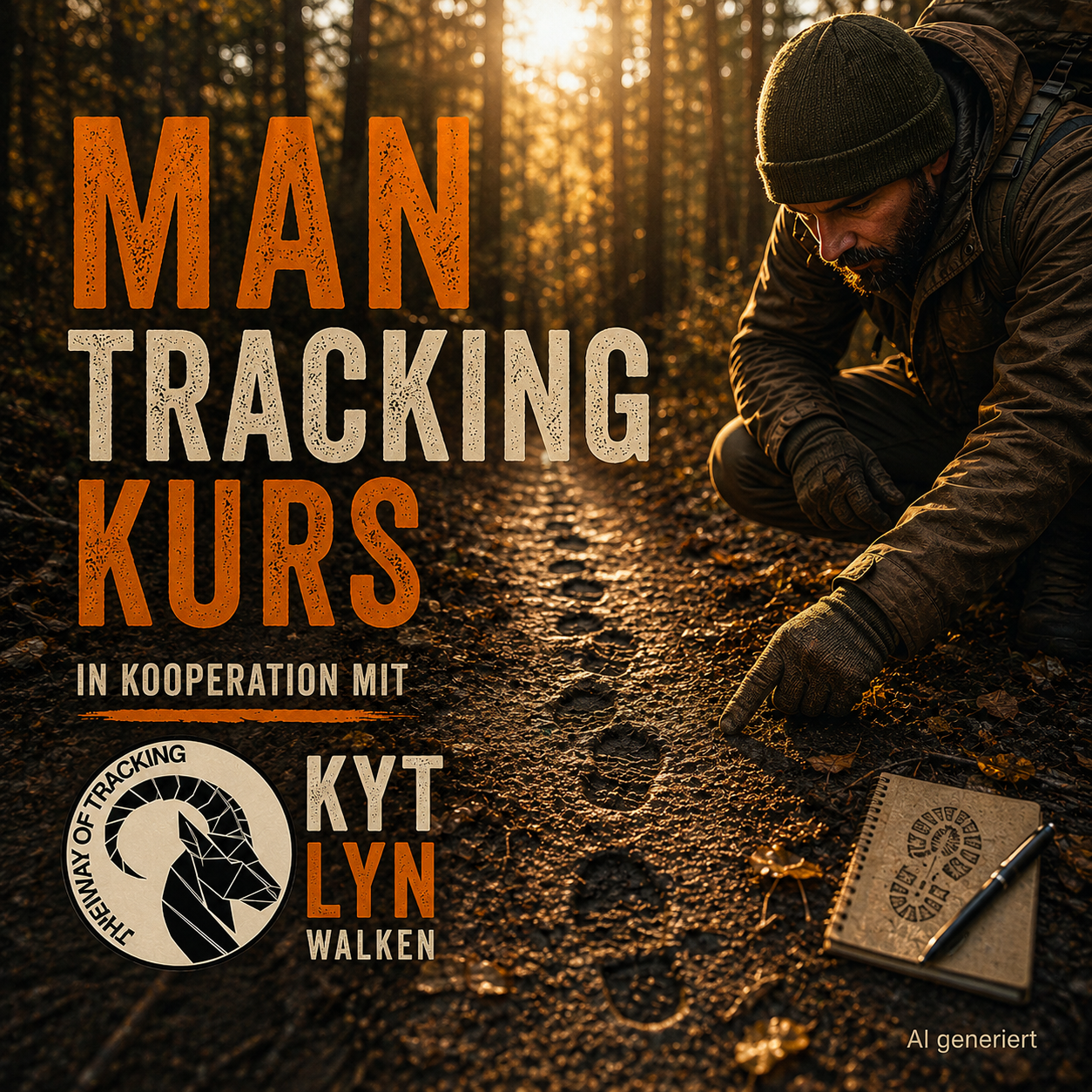 Man Tracking Kurs - Fährtenlesen