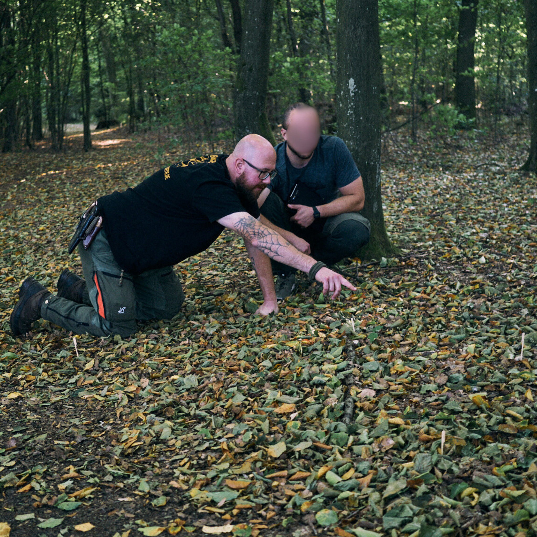 Man Tracking Kurs - Fährtenlesen