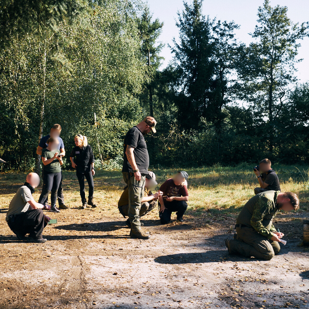 Skizzen Übung Gruppe
